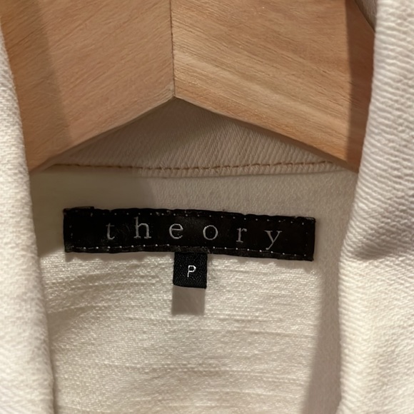 Theory - White Jean Jacket - Picture 2 of 4